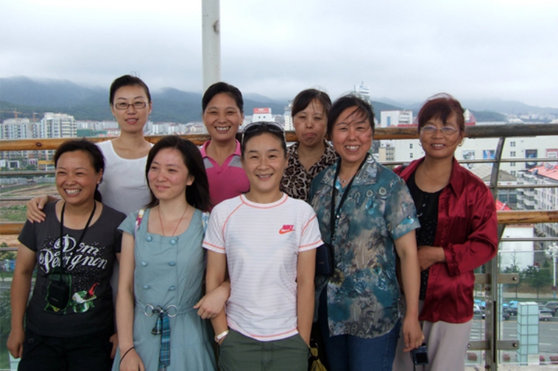 2009年在香港拱北口岸合影